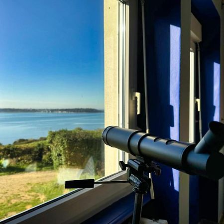 Kermartin - Maison De Famille Avec Vue Sur La Baie De Morlaix Plouézocʼh Esterno foto