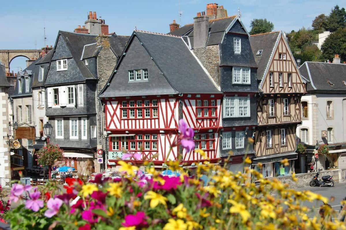 Kermartin - Maison De Famille Avec Vue Sur La Baie De Morlaix Plouézocʼh Esterno foto