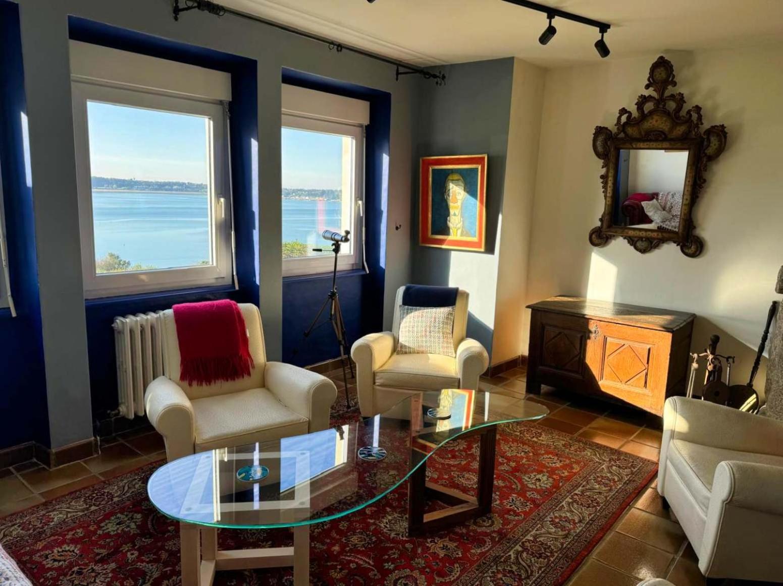 Kermartin - Maison De Famille Avec Vue Sur La Baie De Morlaix Plouézocʼh Esterno foto